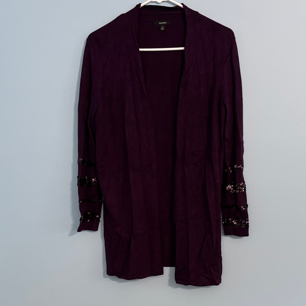 Alfani Purple Women's Cardigan